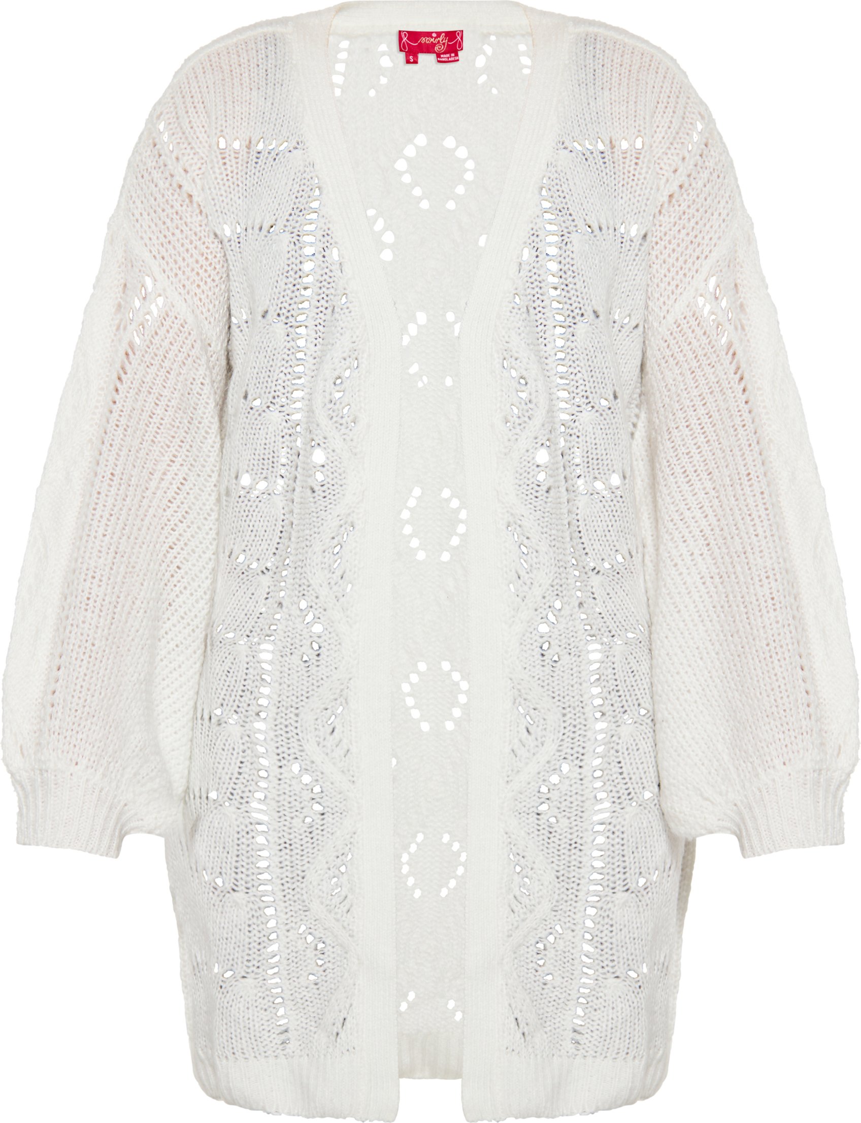 Thumbnail - Mymo Strickjacke Frauen weiss