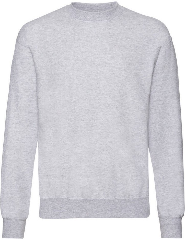 Thumbnail - Fruit of the Loom - Sweatshirt Überschnittene Schulter für Herren (Grau meliert)