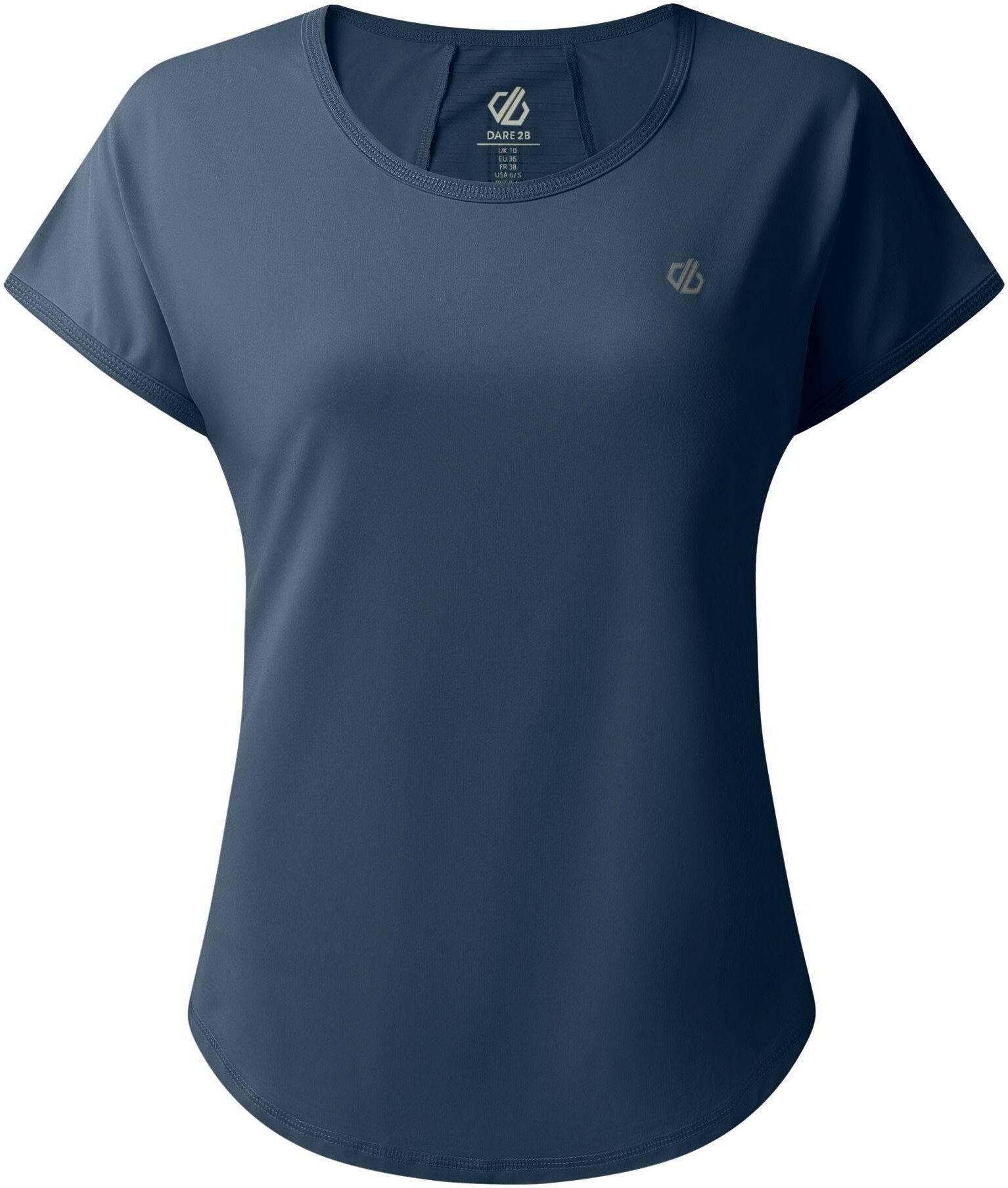 Dare 2B - "Chase" T-Shirt für Damen (Dunkel-Jeansblau)