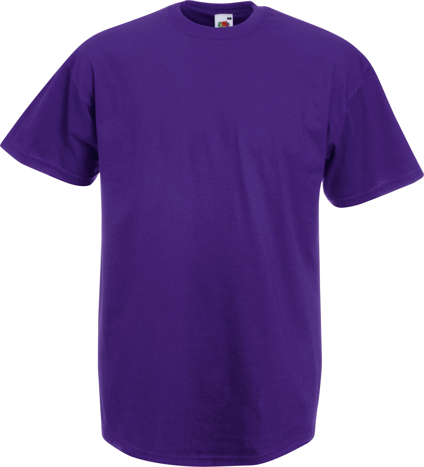 Thumbnail - Fruit Of The Loom Herren Kurzarm T-Shirt (Violett)