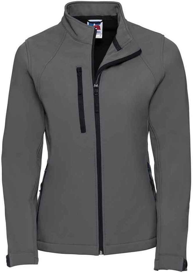 Russell - Softshelljacke 3 Lagen für Damen (Titanium-Grau)