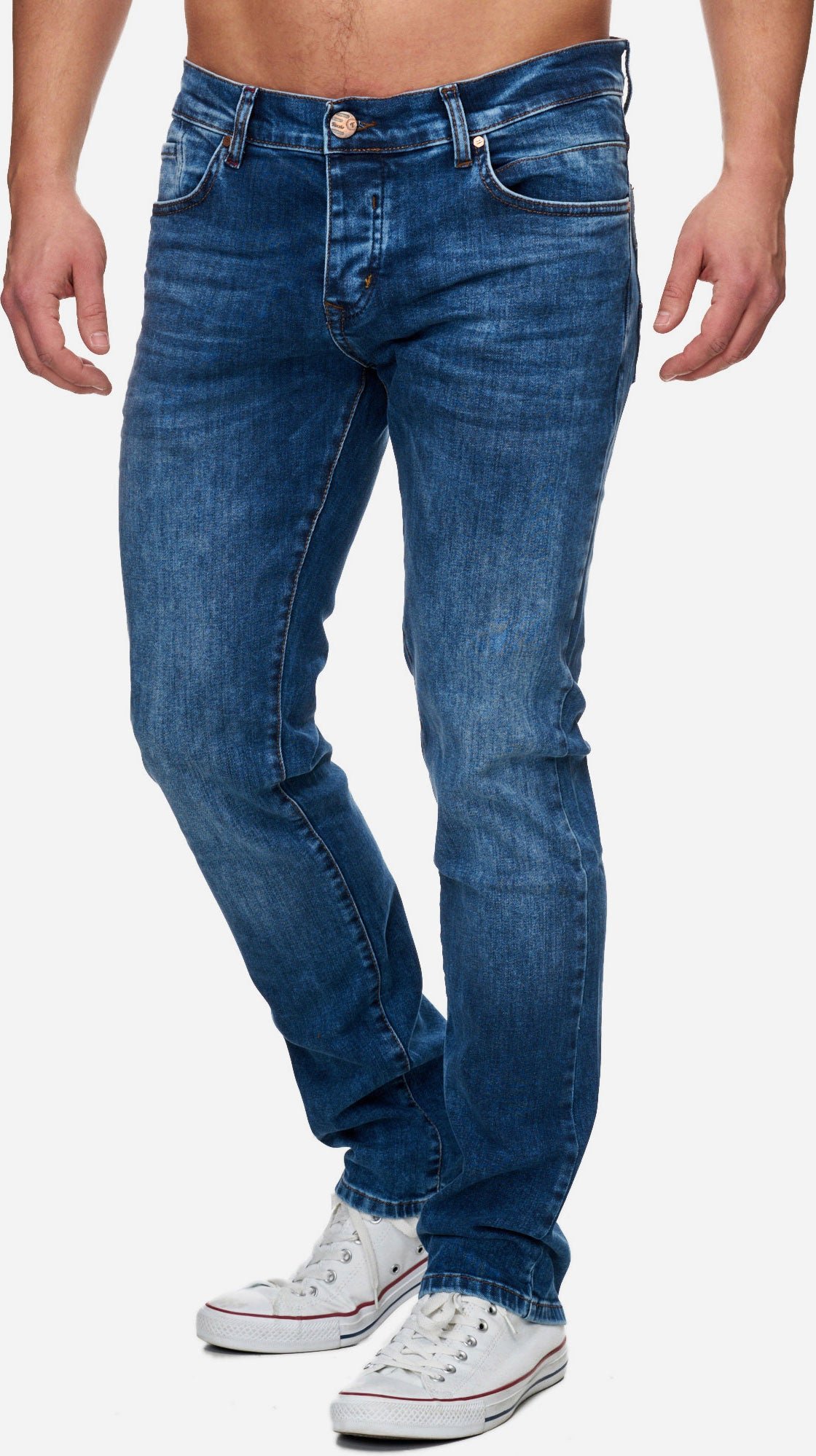 Thumbnail - Tazzio Herren Jeans Slim Fit