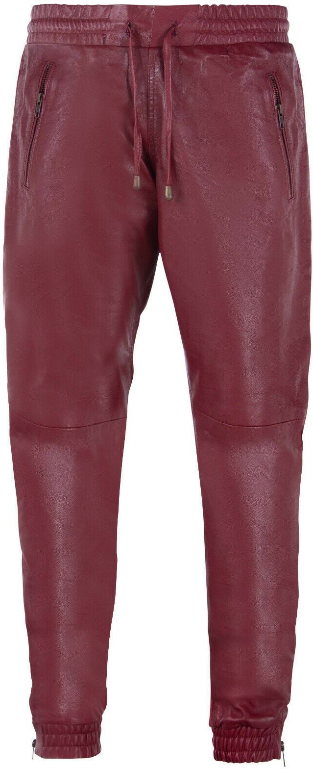 Herren-Jogginghose aus Leder – Boston