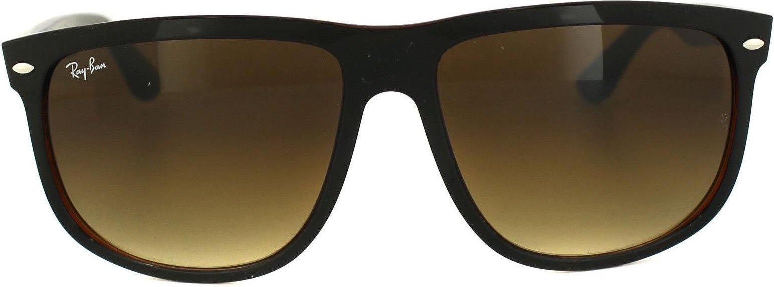 Lunettes De Soleil Ray-Ban 4147 609585 Top Noir Sur Dégradé Brun Brun