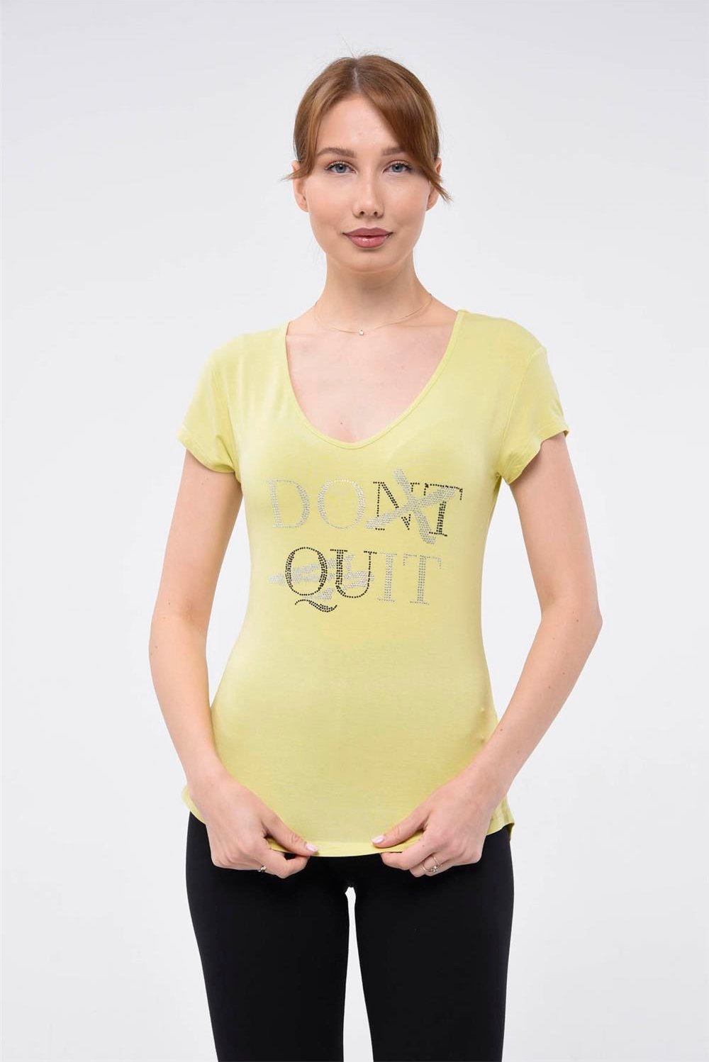 Mach es bedrucktes T-Shirt