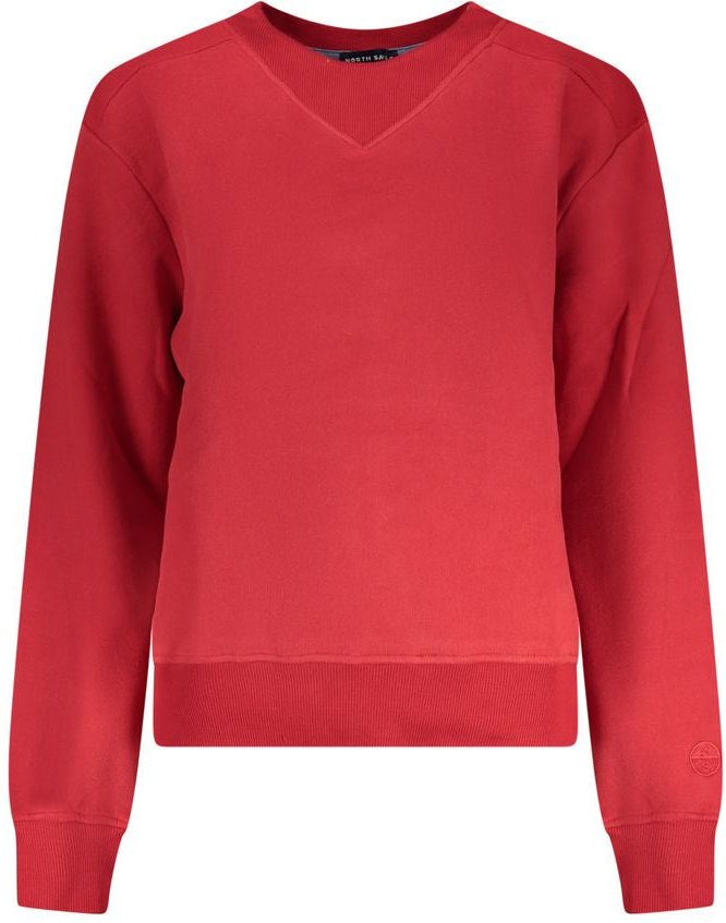 North Sails Rotes Baumwoll Damen Sweatshirt