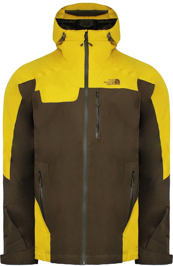 The North Face Fast Pack GTX Herren Gelb/Braun Jacke