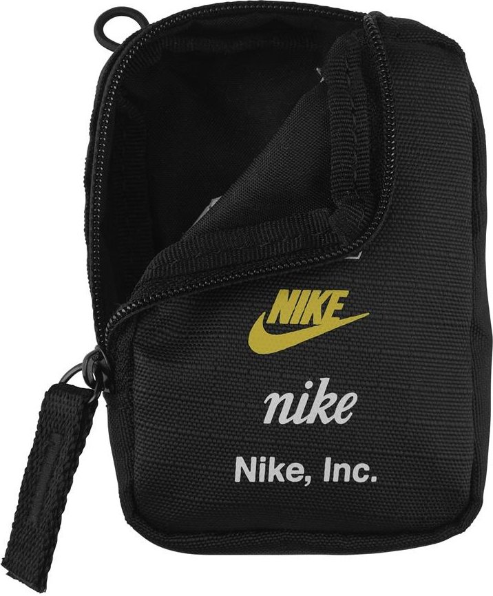 Nike - Lanyard-Tasche "Hbr", Logo (Schwarz/Weiß)