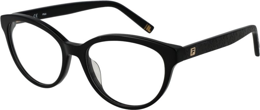 Schwarze Celluloseacetatbrille (Rahmen)