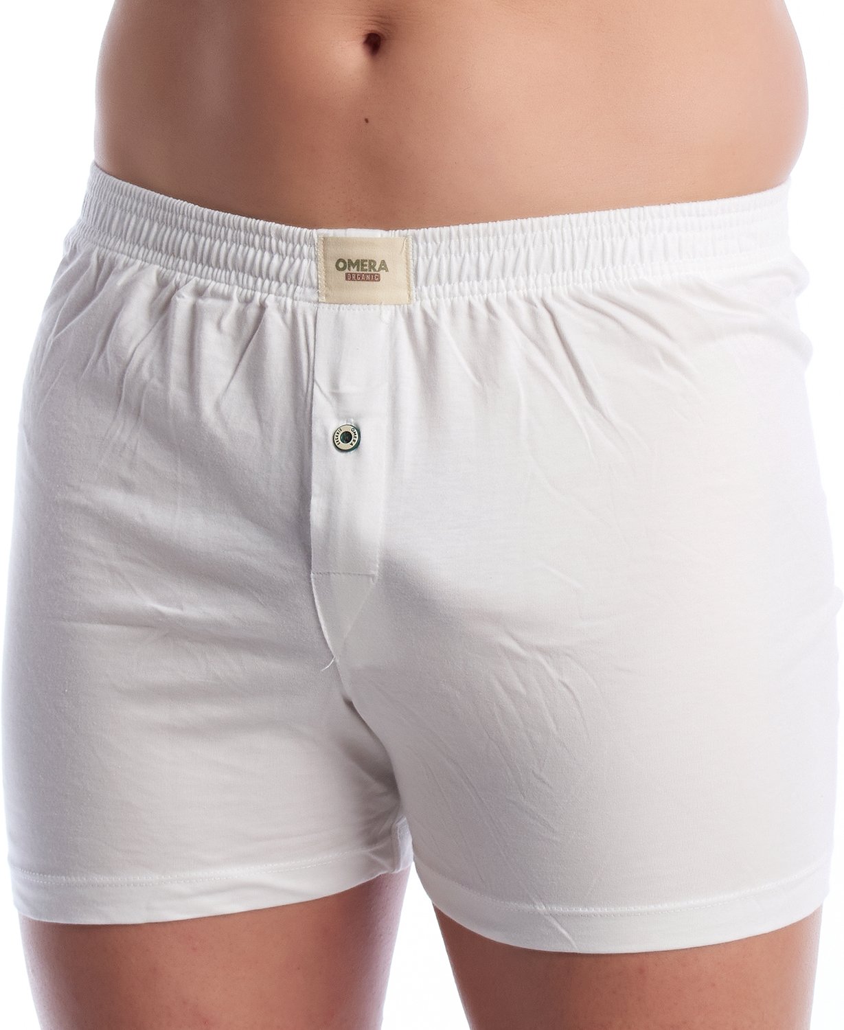 Herren Bio-Baumwoll-Boxershorts mit Knopf 2012