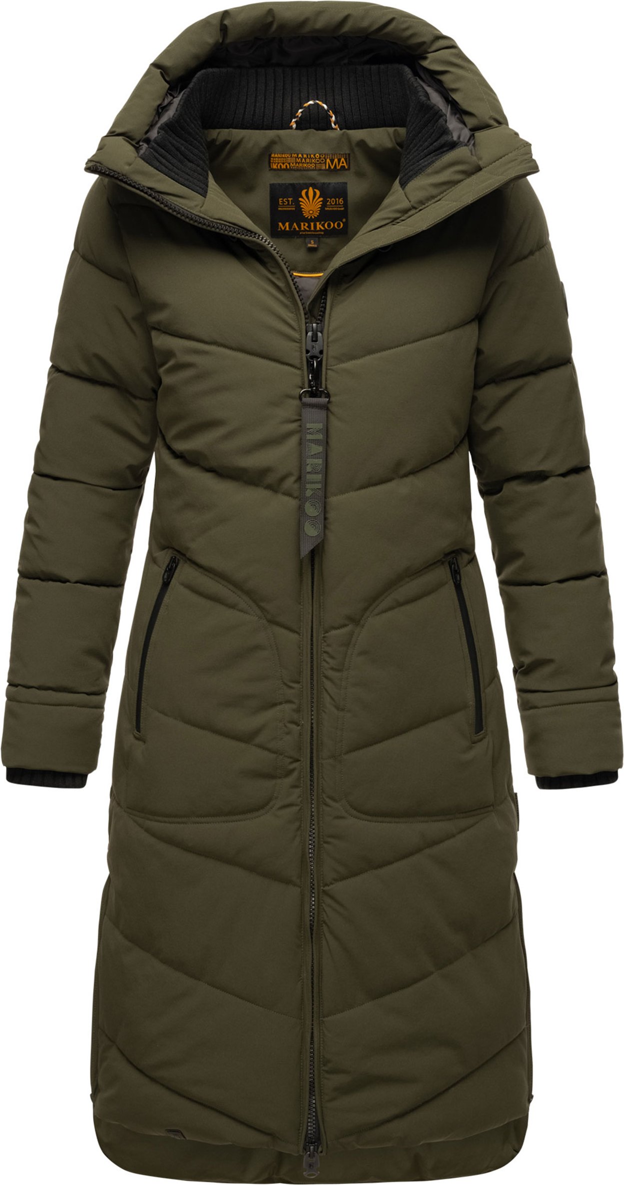 Marikoo Benikoo Damen Winterjacke – lang, warm & stylisch