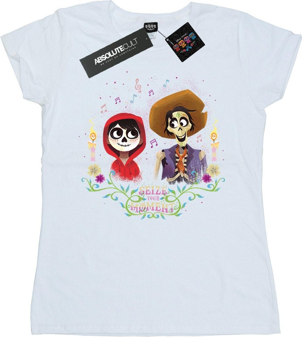 Disney - "Coco Miguel And Hector" T-Shirt für Damen (Weiß)