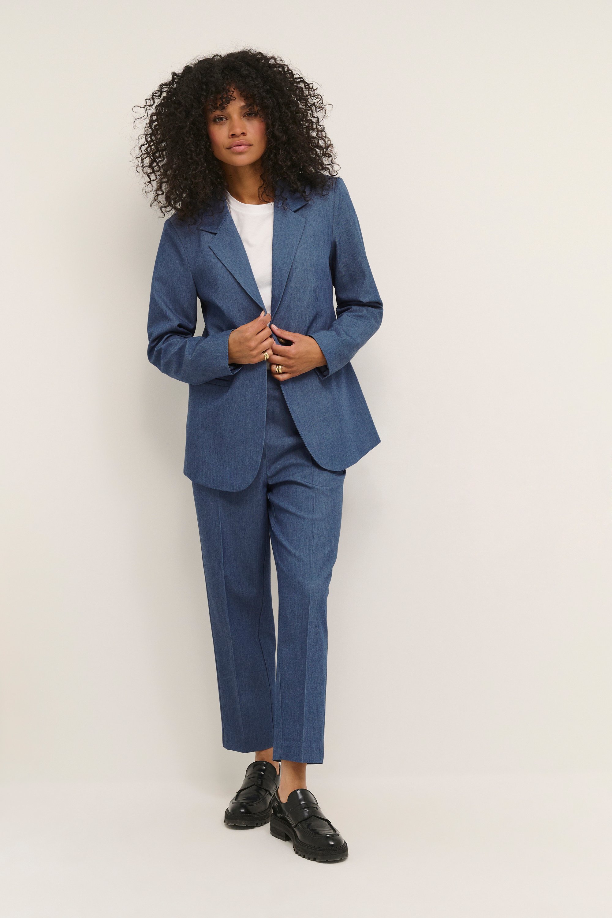 Blazer Tight fit indigo blue