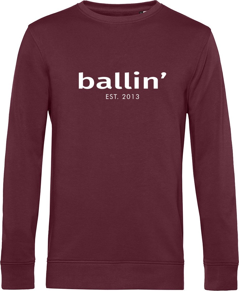 Basic Sweater von Ballin Est. 2013 in der farbe Rot und in größe XS.