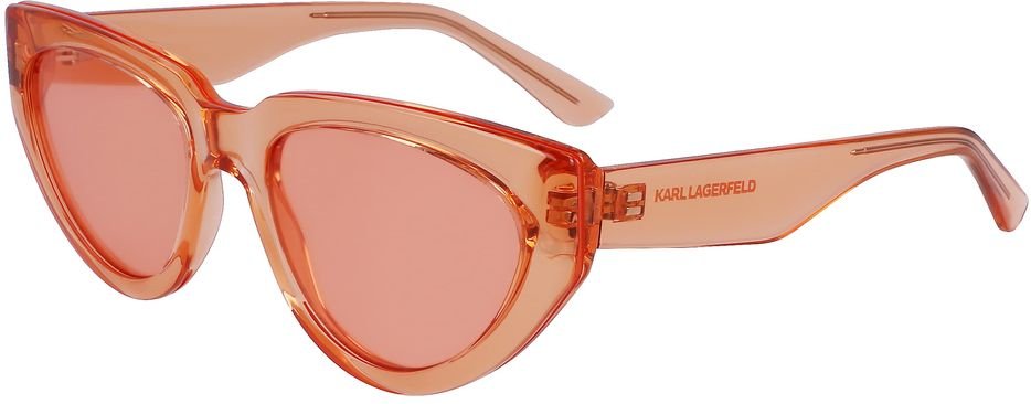 Karl Lagerfeld Orange Injected Sonnenbrille