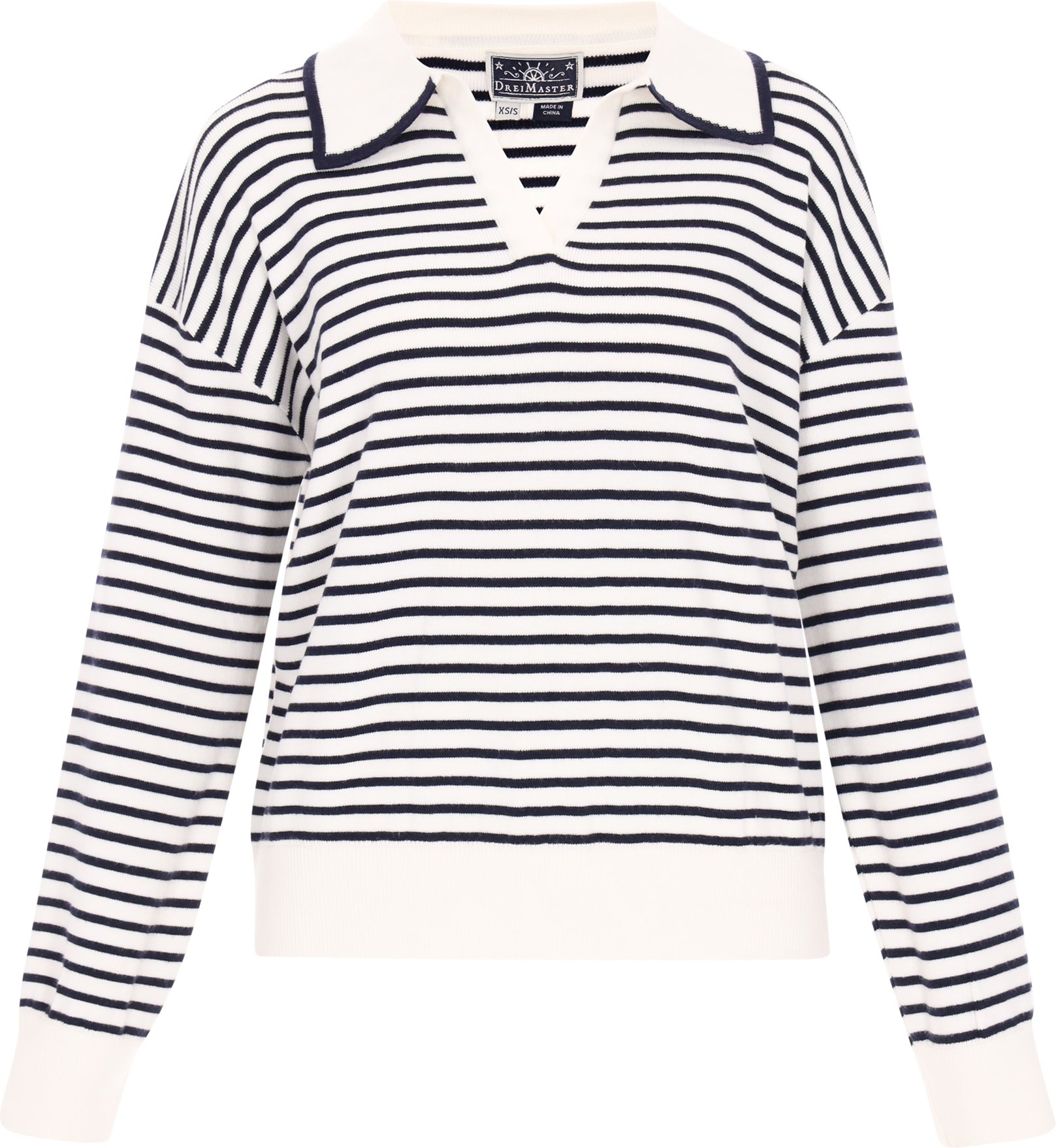 Dreimaster Pullover Frauen cremefarben