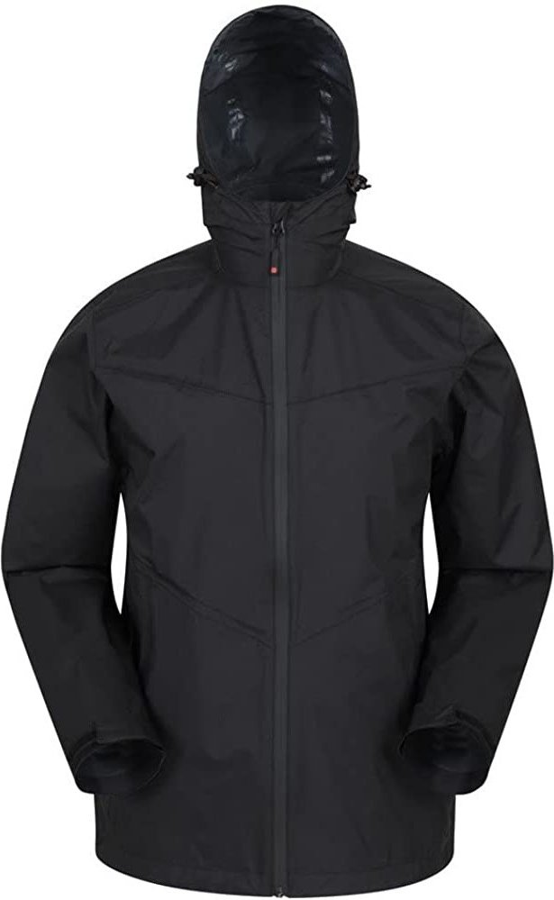 Mountain Warehouse Herren Rift Extreme 2.5 Schicht wasserdichte Jacke (schwarz)