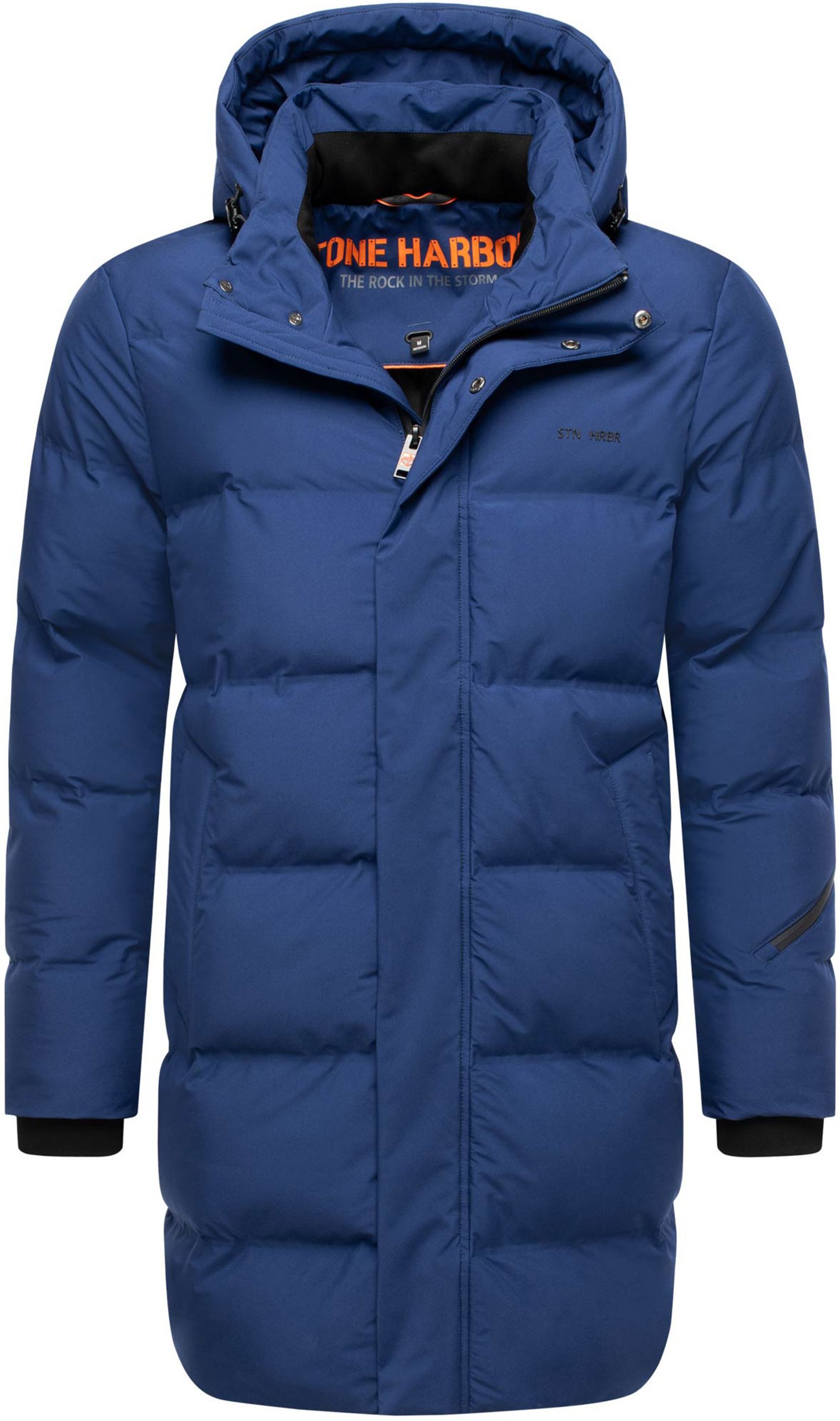 Stone Harbour Herren Wintermantel Thadeek mit abnehmbarer Kapuze & Magnettaschen