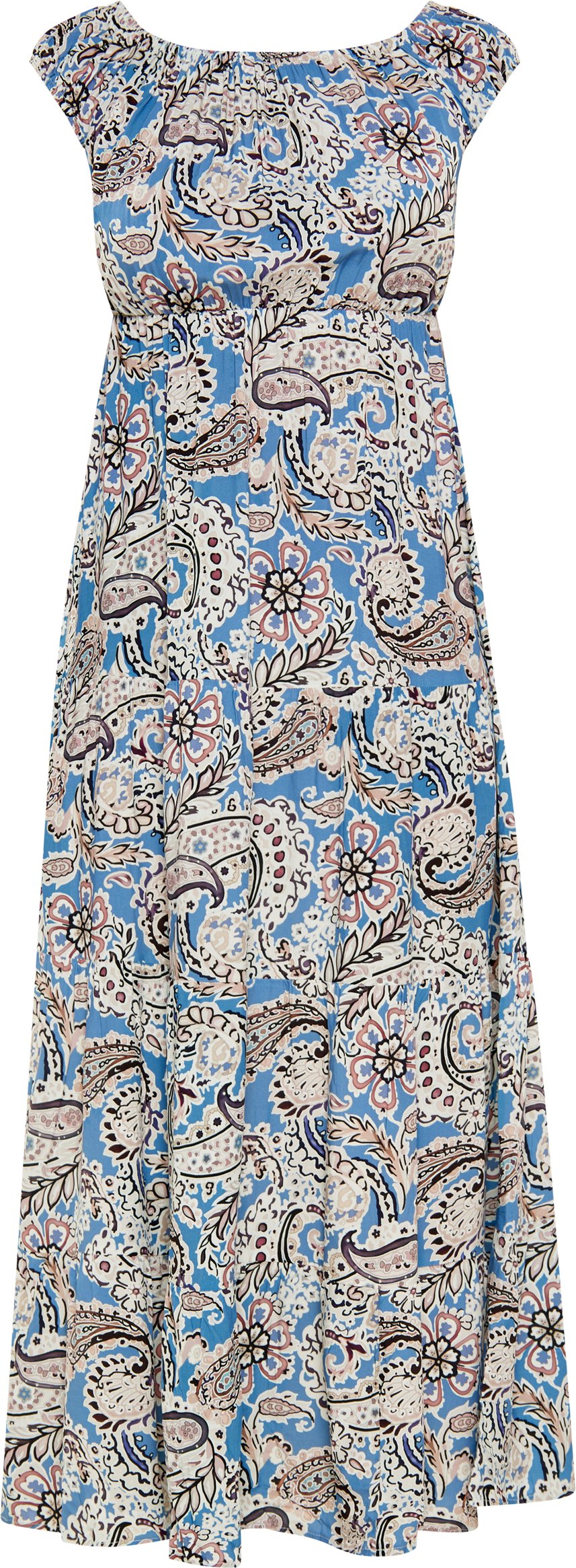 usha Kleid Frauen blau mehrfarbig