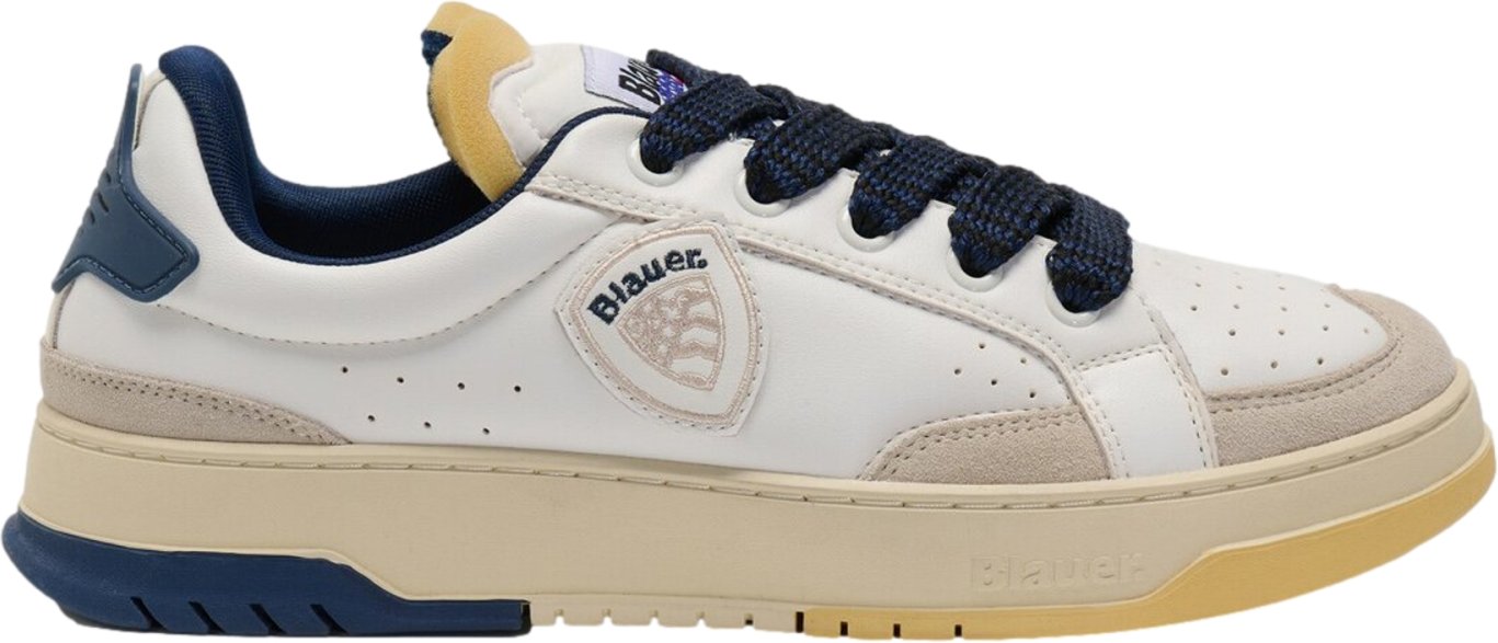 Blauer Sportschuh