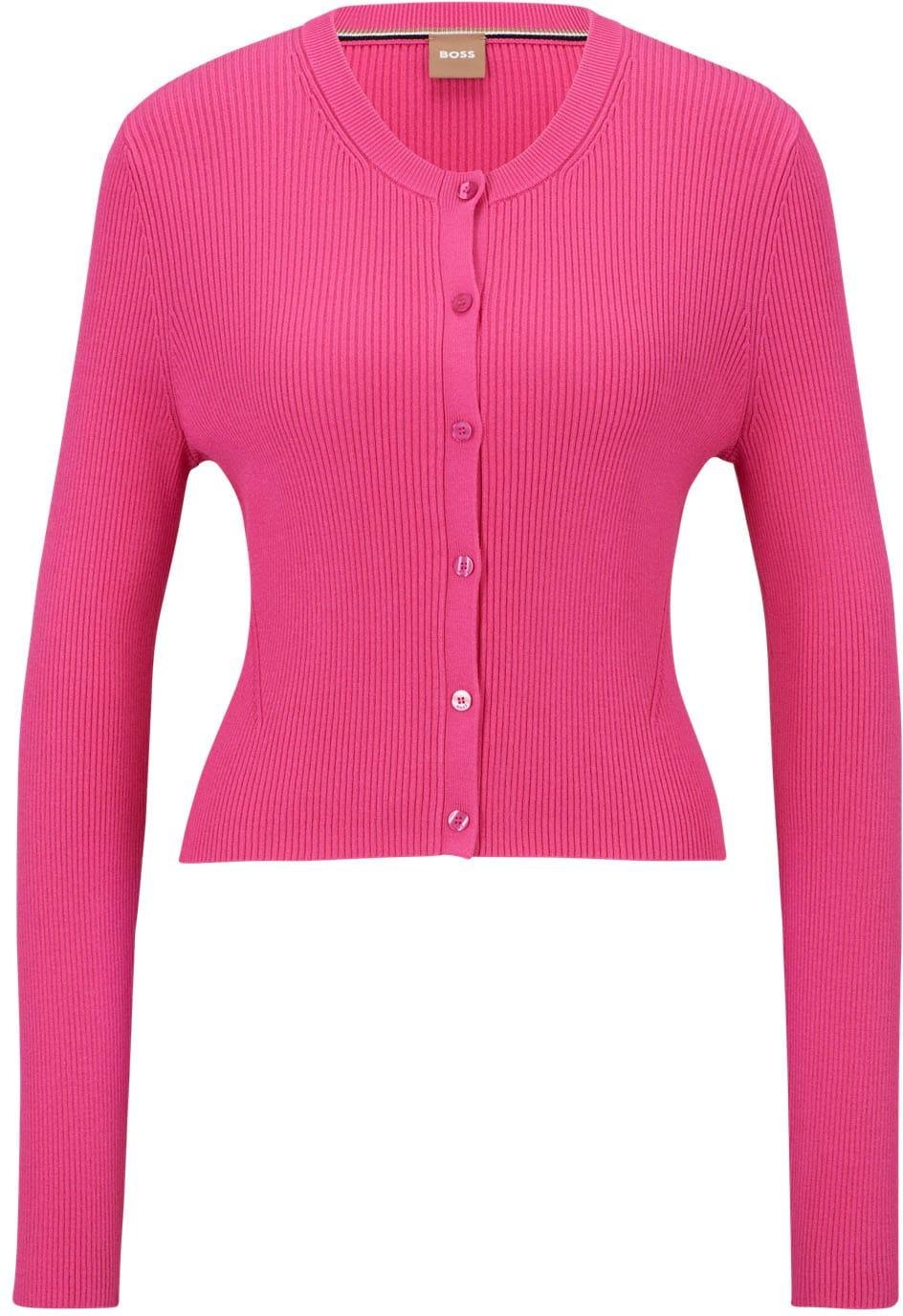 Hugo Boss - "Fahara" Strickjacke für Damen (Pink)