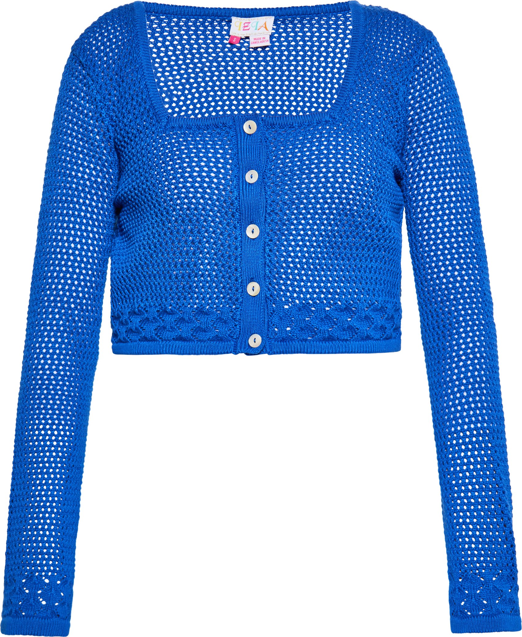 IZIA Strickjacke Damen kobaltblau