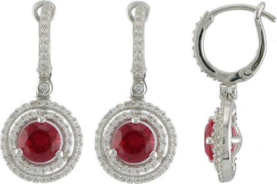 Orphelia 'Belina' Damen Ohrhänger aus 925er Sterlingsilber - Silber ZO-7049