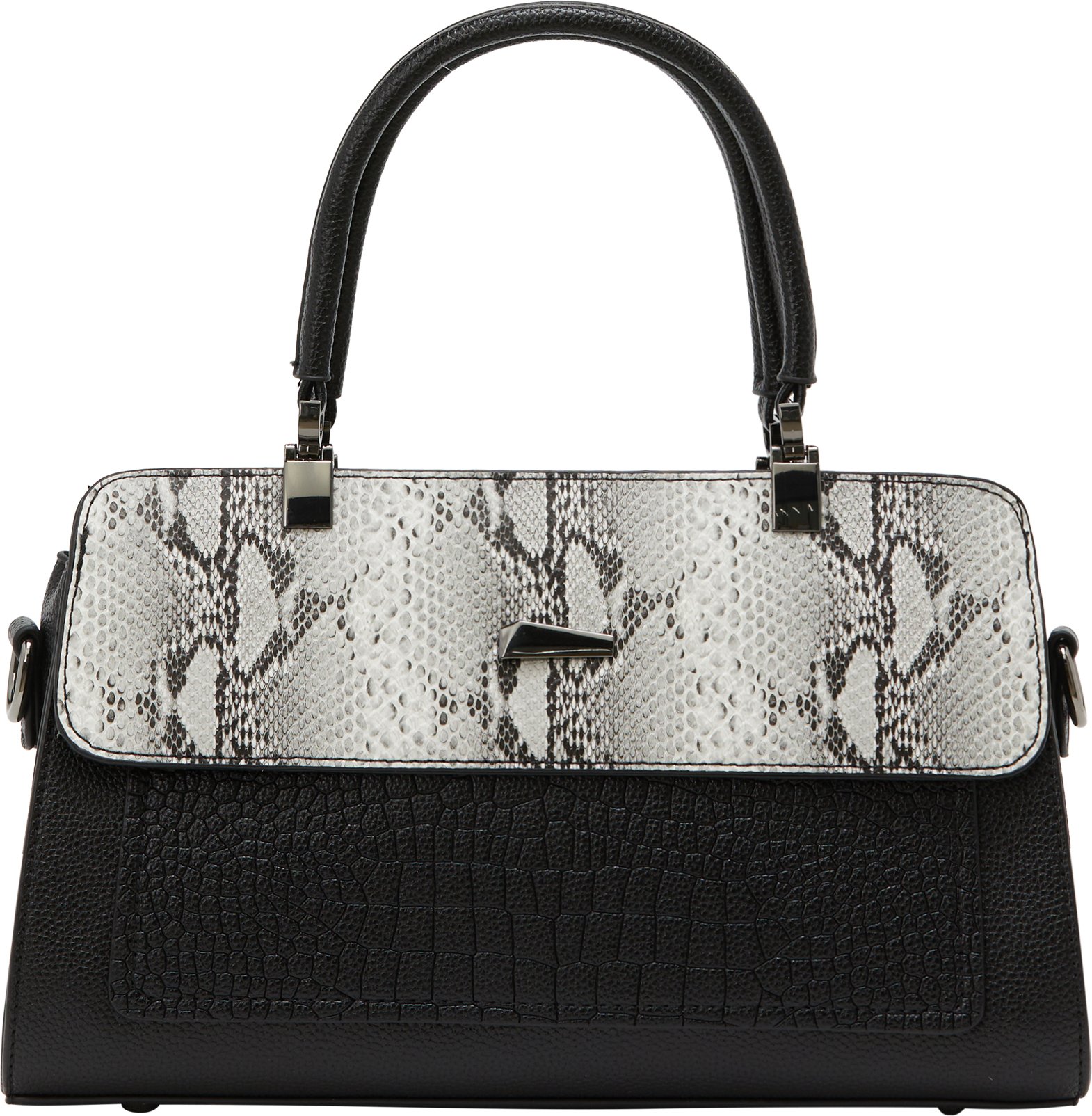 Faina Handtasche Handtasche Frauen schwarz-weiß