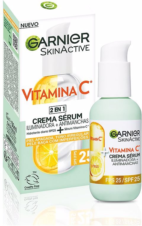Skinactive Vitamin C Serumcreme Lsf25 50 ml