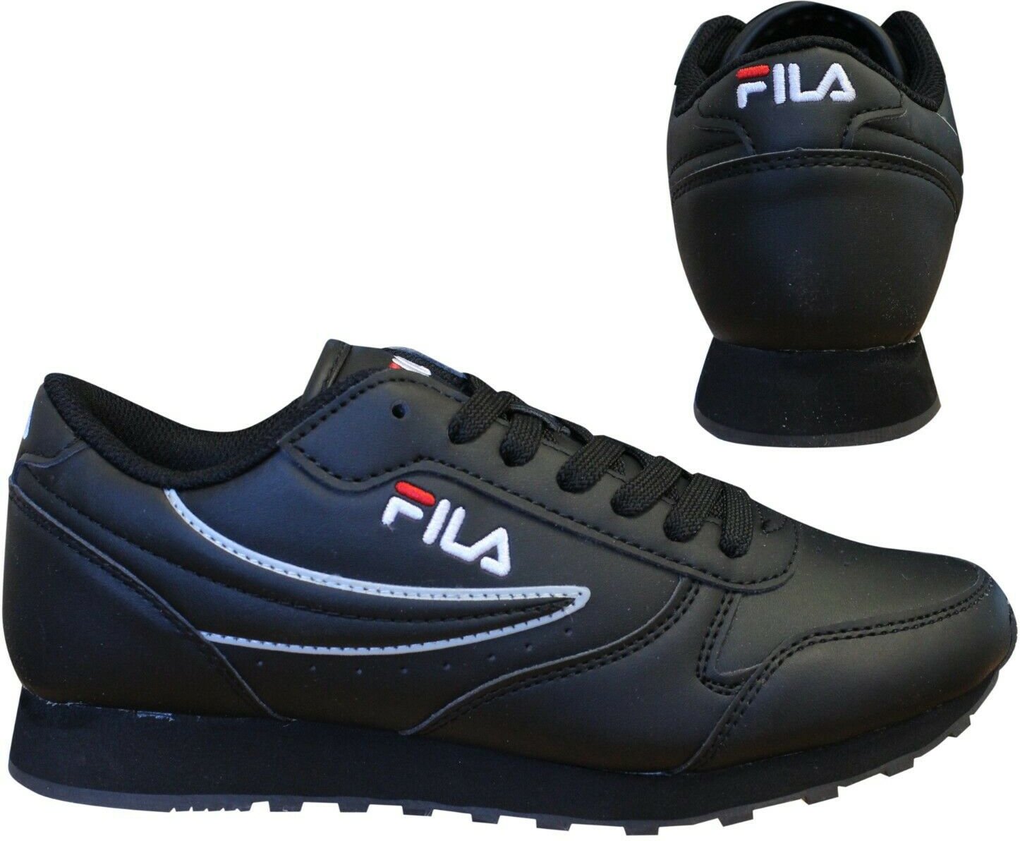 Fila Orbit Low Damen schwarze Sneakers
