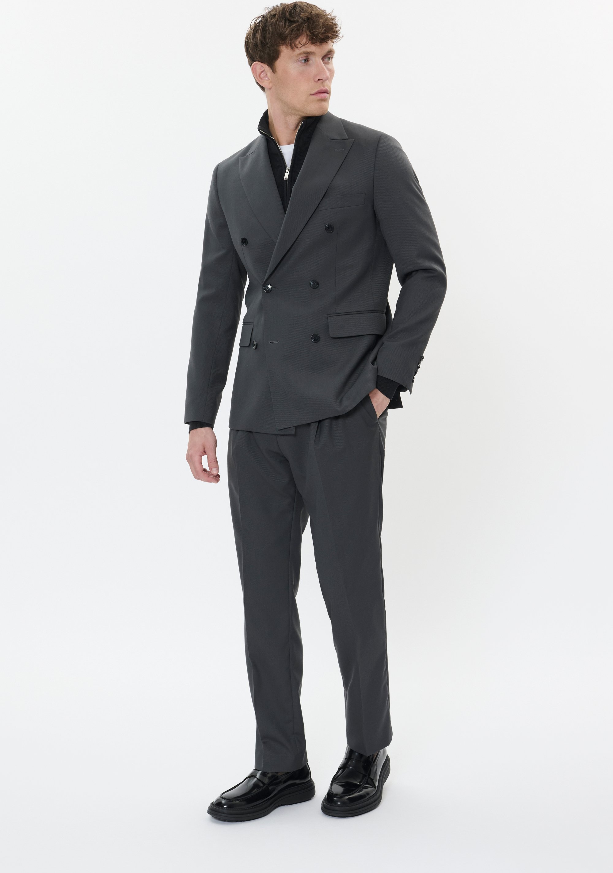 Pants Suiting MAweller Gerade Passform black