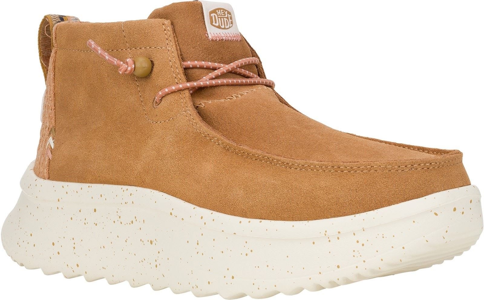 HEYDUDE Wendy Peak Hi Wildleder Damen Stiefel Chestnut