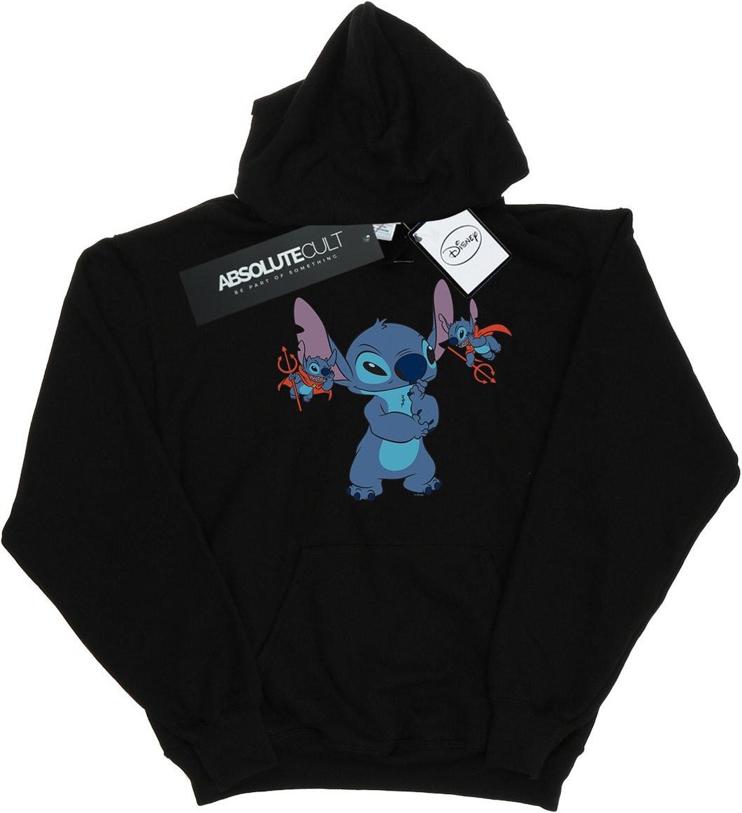 Disney - "Lilo And Stitch Little Devils" Kapuzenpullover für Herren (Schwarz)