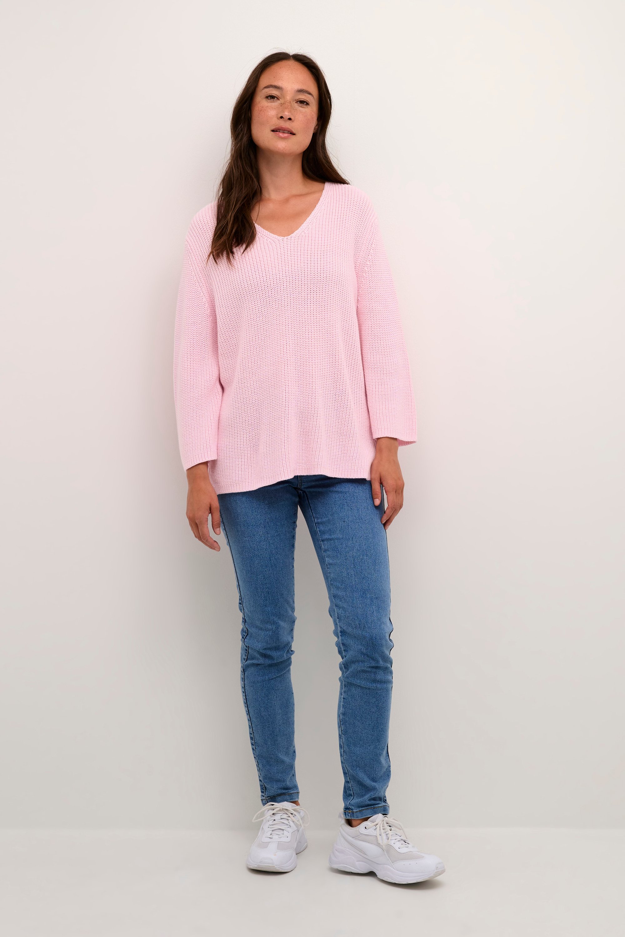Strickpullover Oversize fit pink