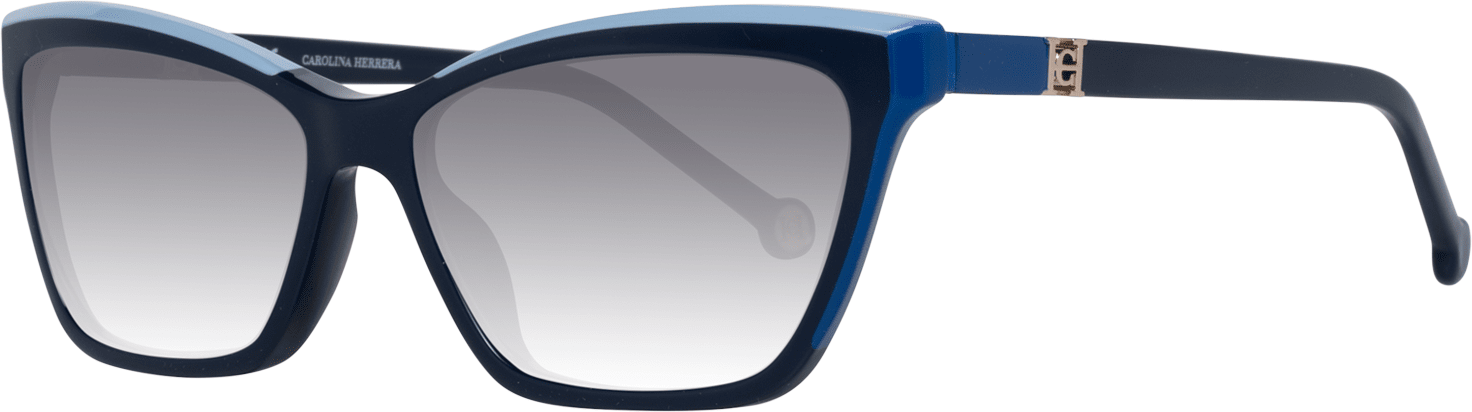 Carolina Herrera Blaue Damen-Sonnenbrille