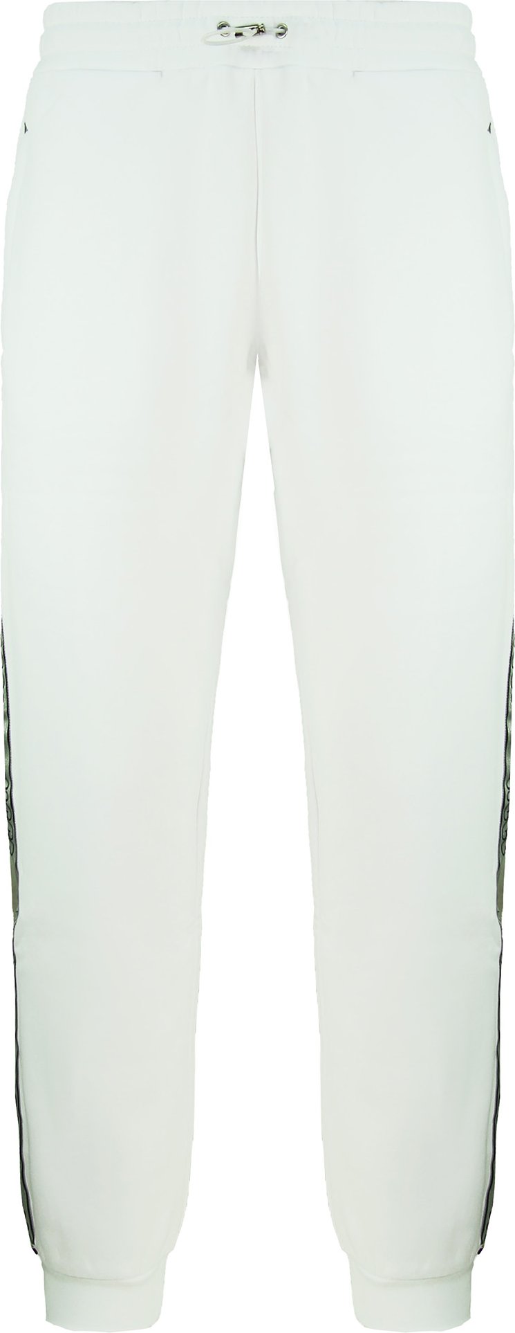 Nicce Stretch-Taillen Männer Weiß Fallon Jogginghosen 211 2 04 05 0318