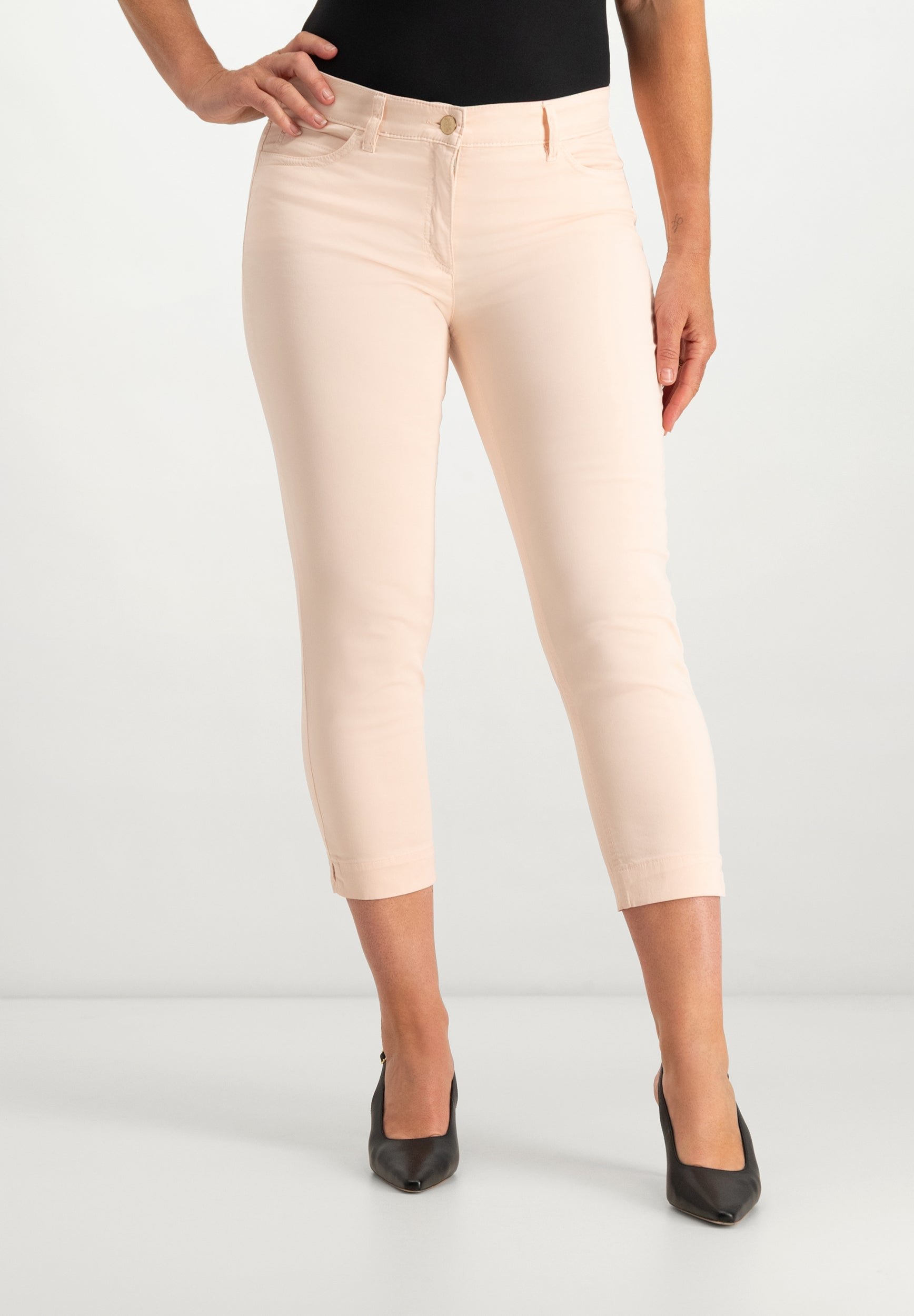 Kora Cropped Pants | Blush