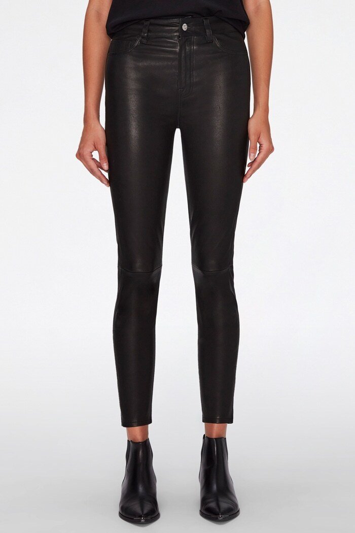 Damen Pants Aubrey Leather Skinny Fit