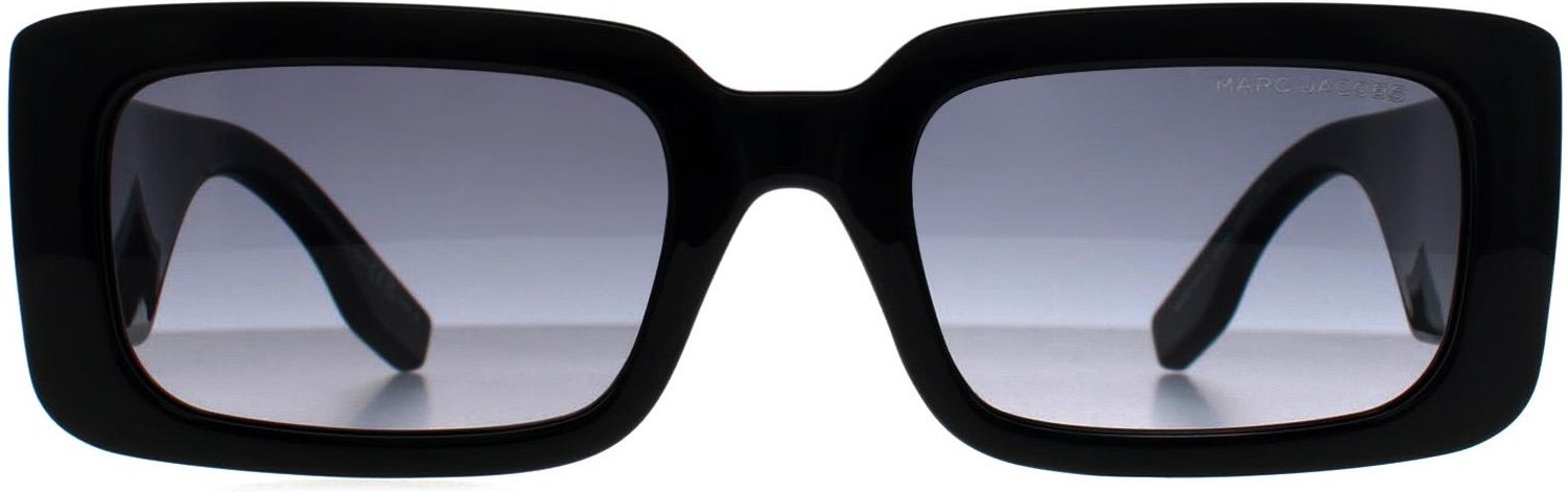 Marc Jacobs Rectangle Womens Schwarz Grau Gradient MARC 804/S