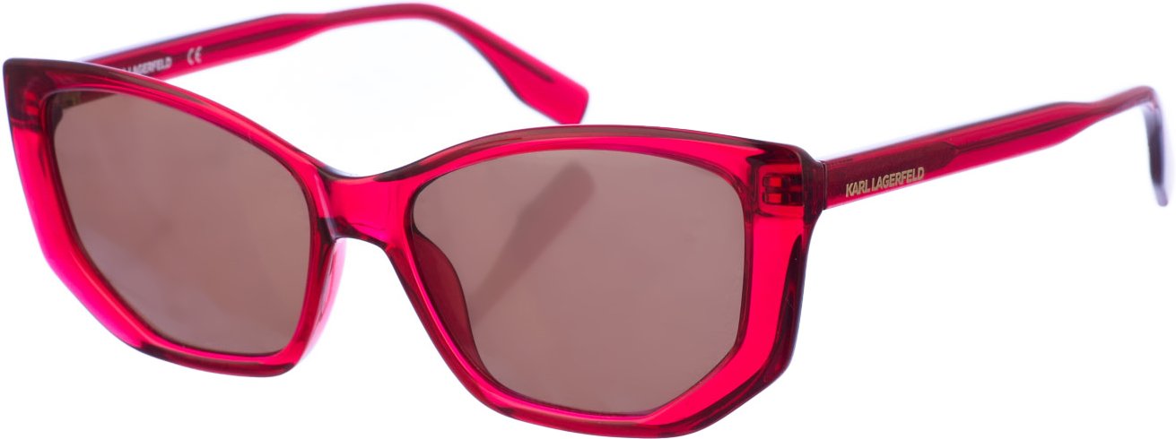 Schmetterlingsförmige Acetat-Sonnenbrille KL6071S Damen