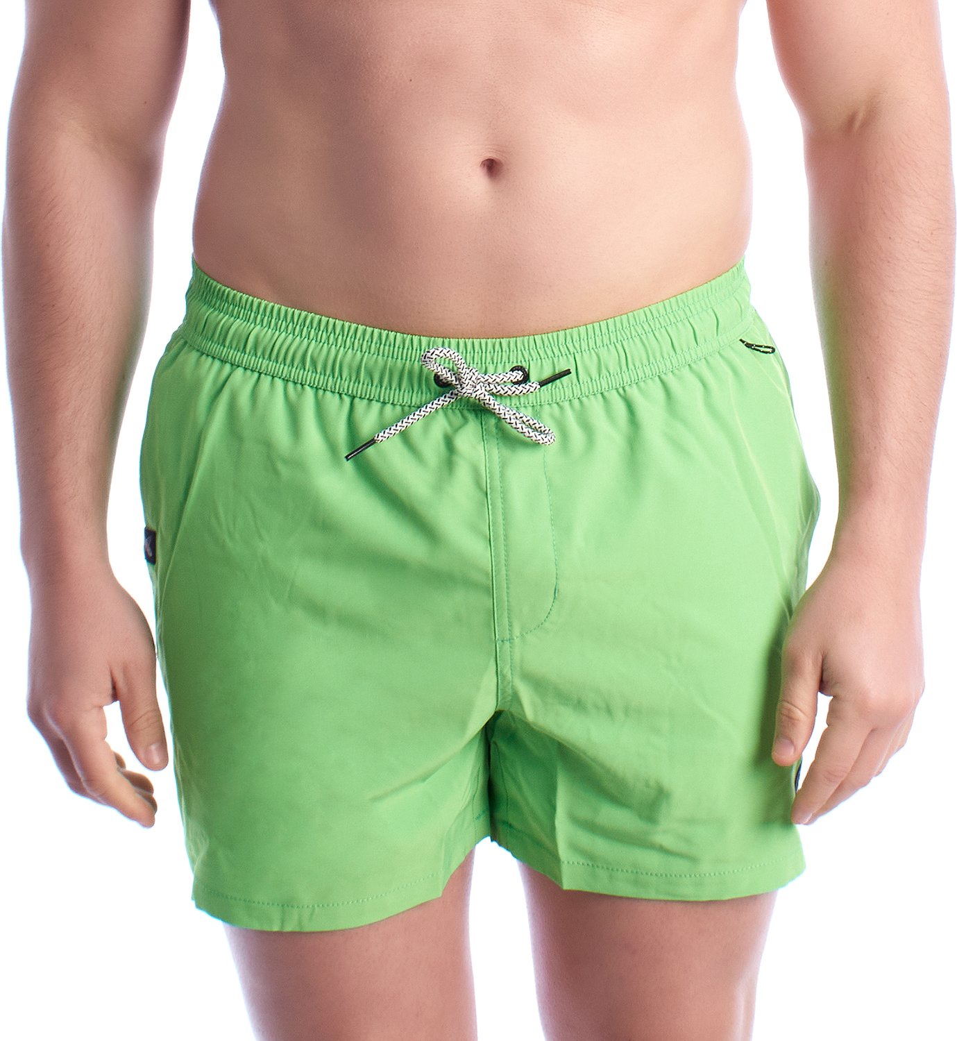 Herren Unifarbene Badehose HS24MSW01