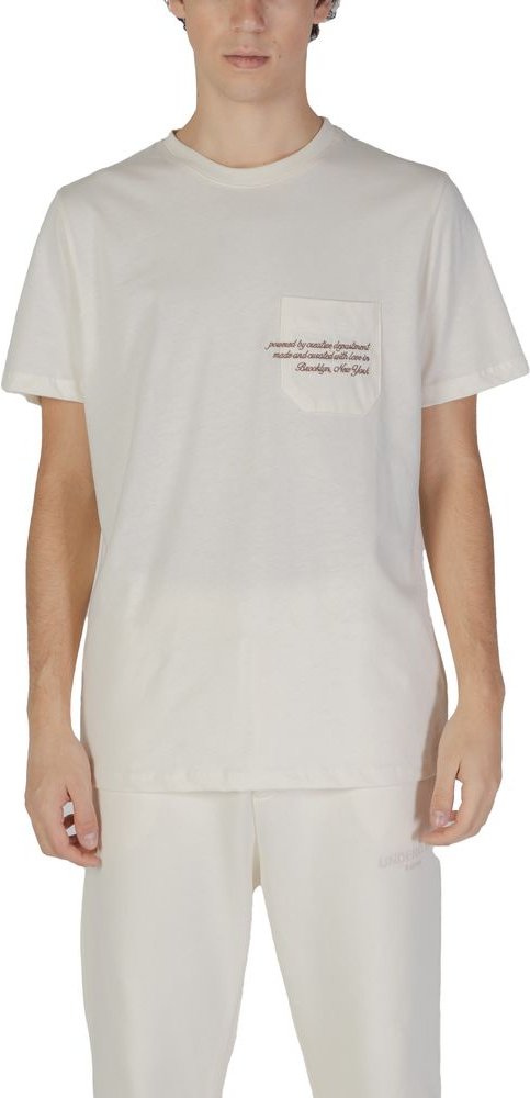 Taschen-T-Shirt Creme