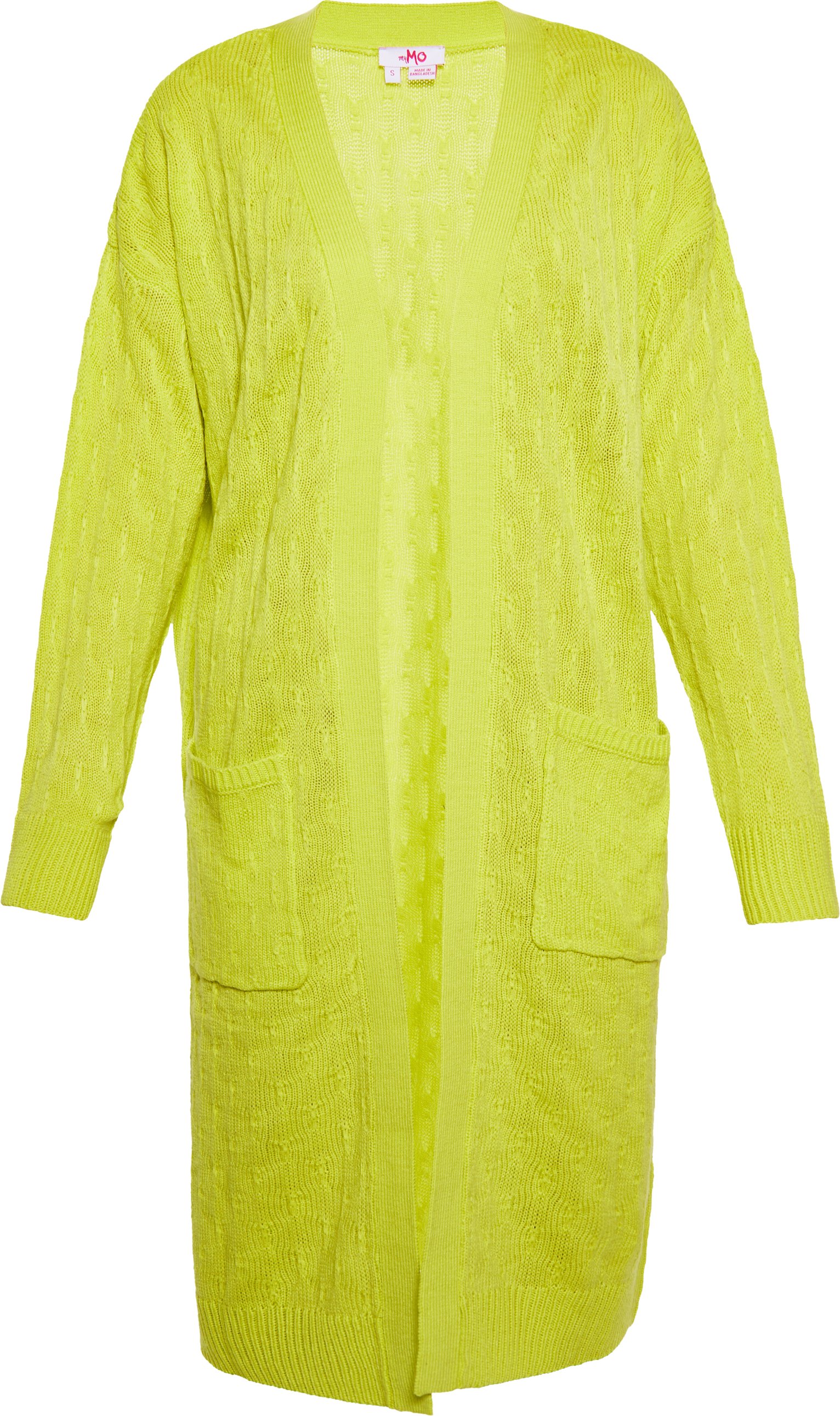 Mymo Strickjacke Damen Limone