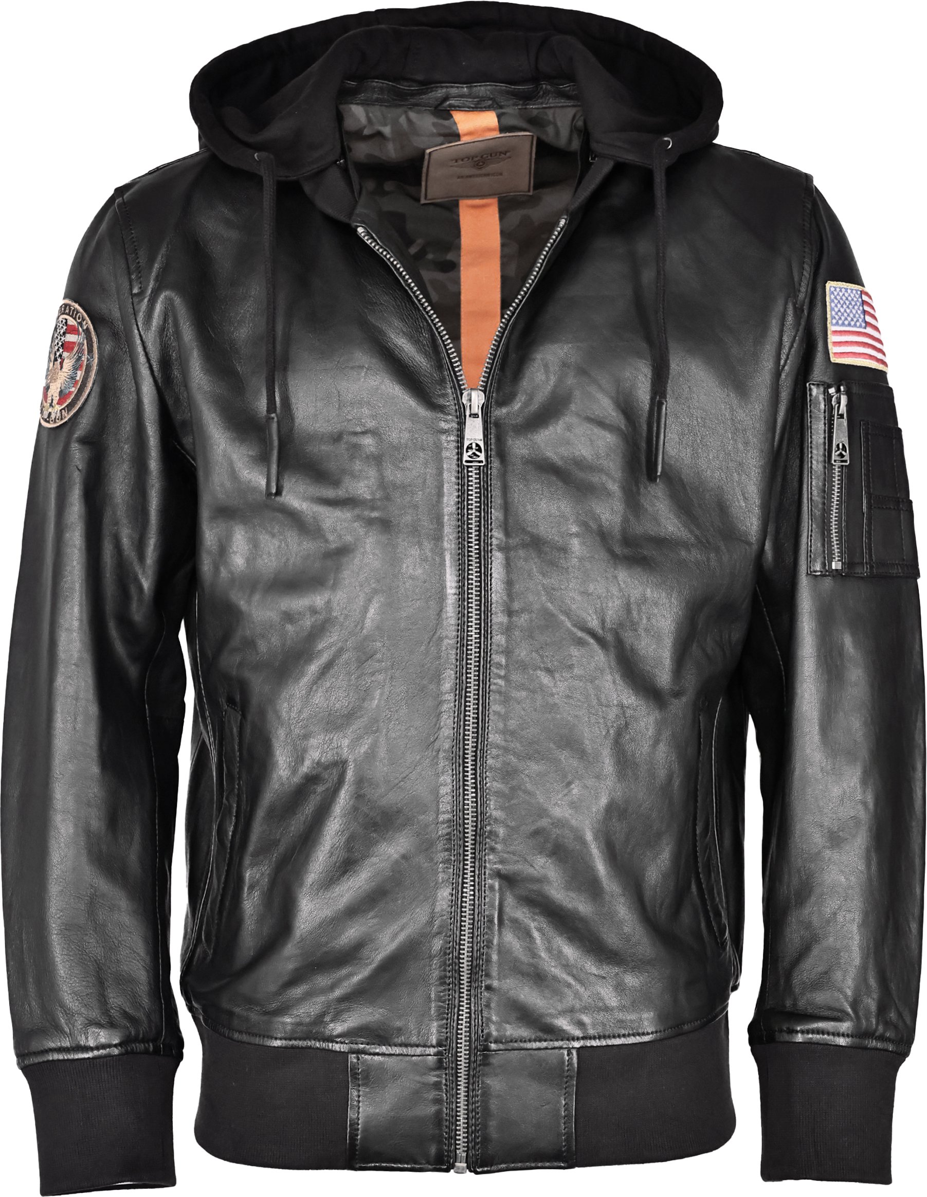 Top Gun Lederjacke TG20212111