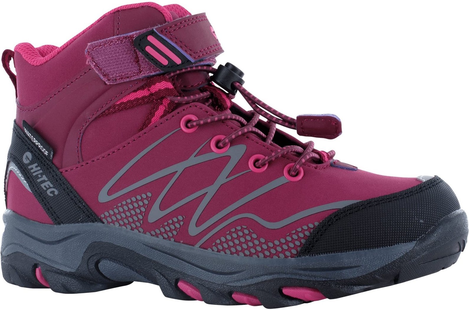 Hi-Tec Blackout Mid Kinderwanderschuhe