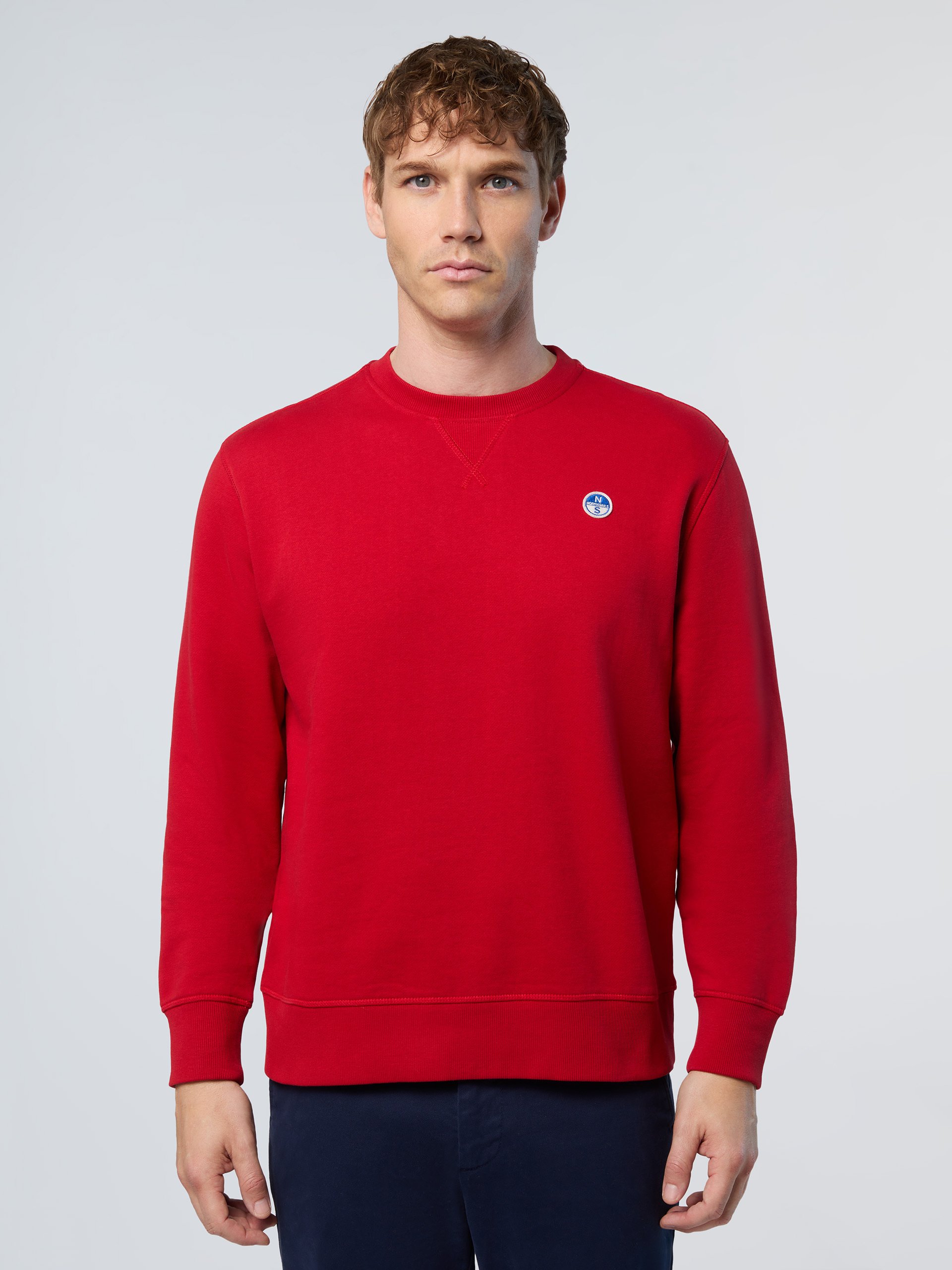 North Sails Sweatshirt Mit North Sails Aufnäher
