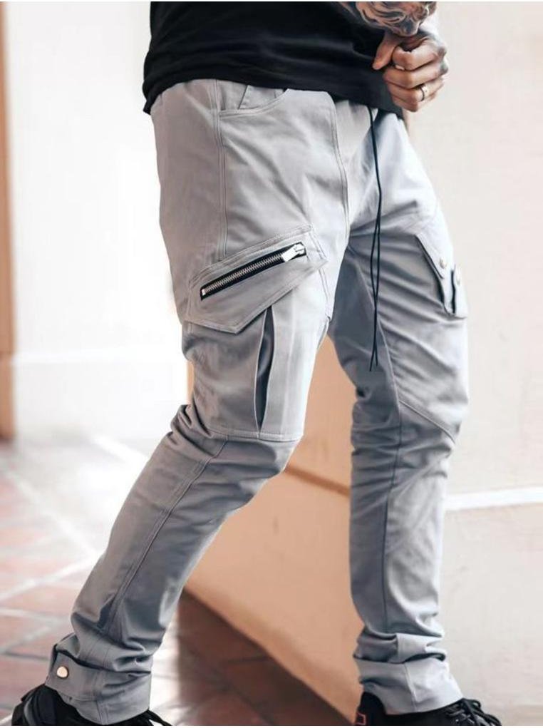 Thumbnail - Plus Size Hose mit Cargotaschen