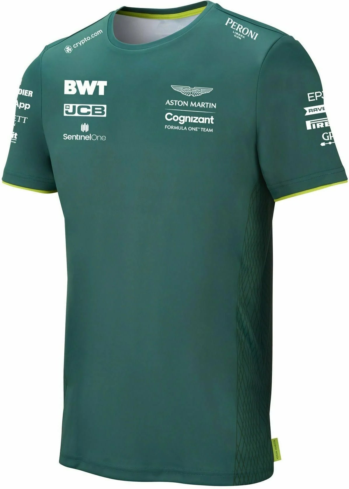 Aston Martin Cognizant F1 Offizielles Herrengrün T-Shirt