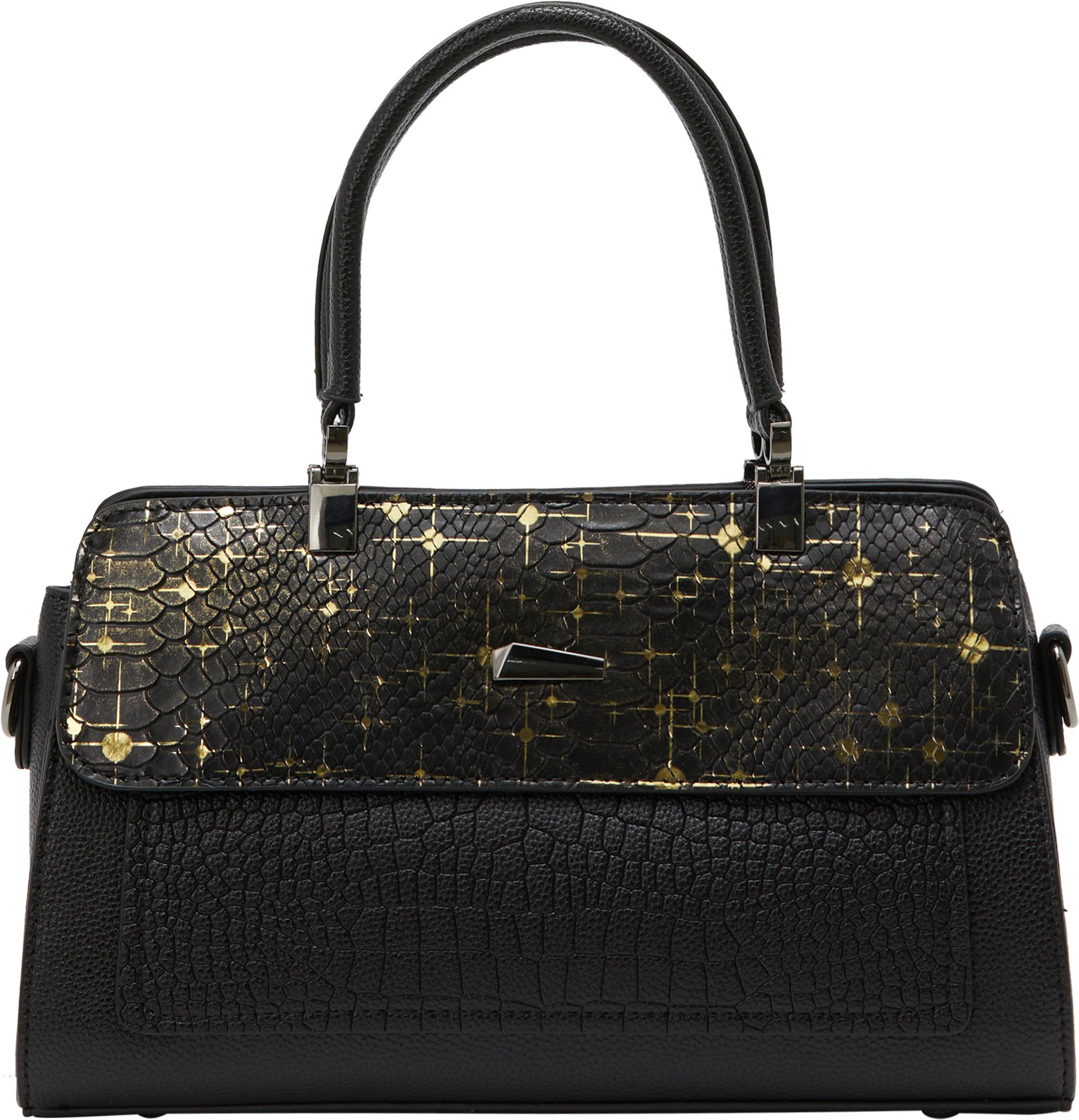 Faina Handtasche Handtasche Frauen schwarzes Gold