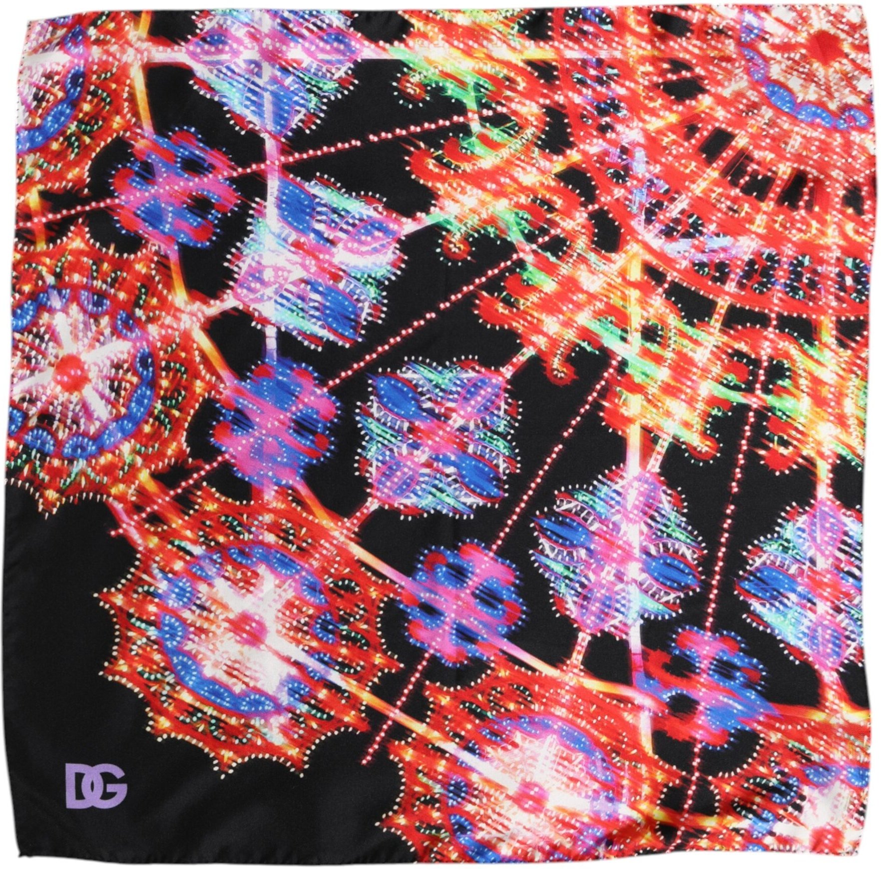 Bedruckter Seidenschal